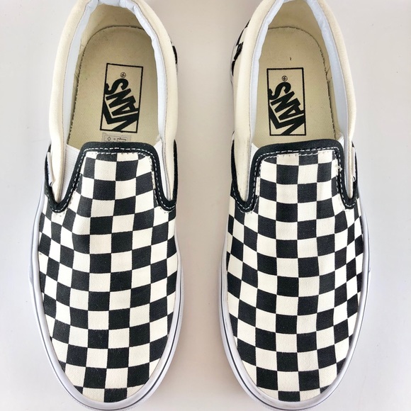 Vans Slip-On Black & White Checkerboard Skate Shoe - Picture 5 of 7